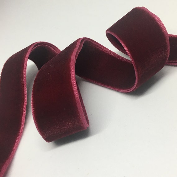 Wide Velvet Ribbon 2 Inch 50mm 1 1/2 Inch 38mm of 30 Colors 