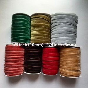 Wholesale Light Orange Swiss Velvet Ribbon - Bulk Apricot Velvet Ribbon