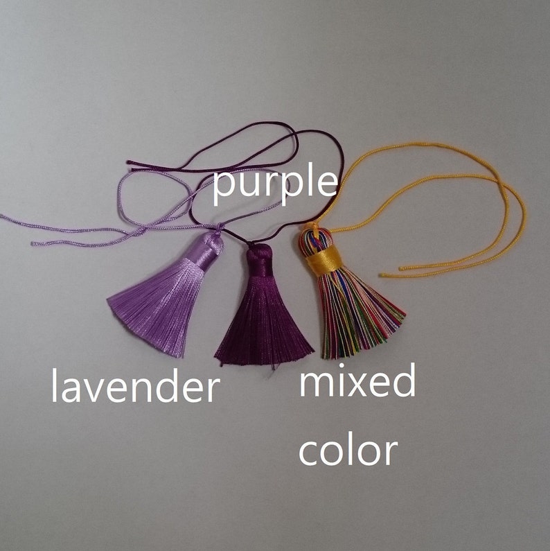 Small tassel bookmark tassel for bookmarks with tassel 2 Etsy