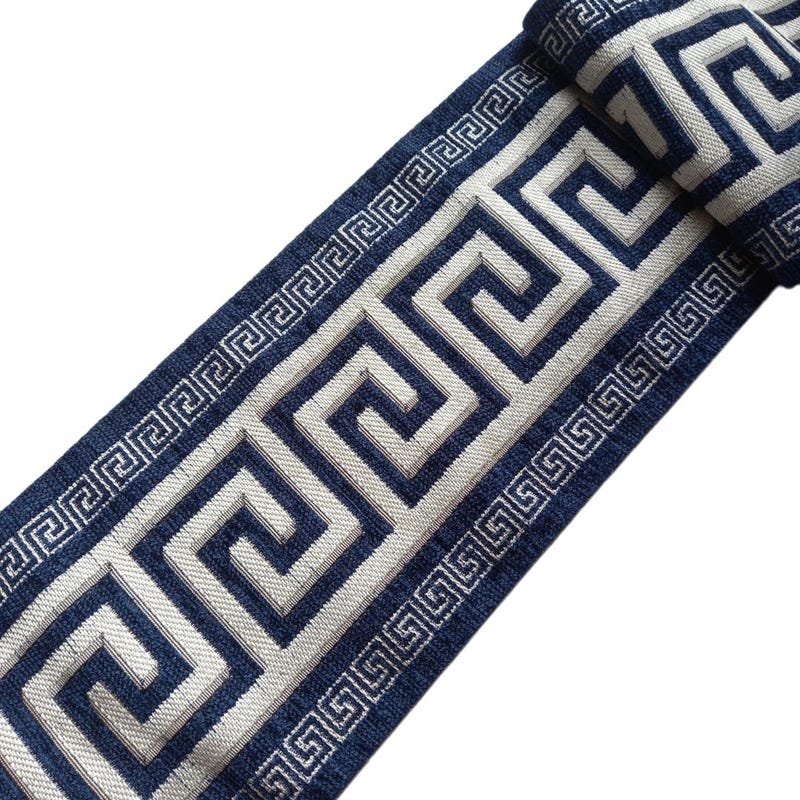 4 Inch Blue Drapery Trim - Etsy