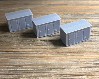 N Scale 1:160 Trackside Electrical Panels (3pk) Resin 3D Printed