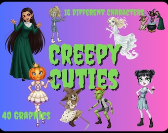 Imágenes prediseñadas de bellezas espeluznantes