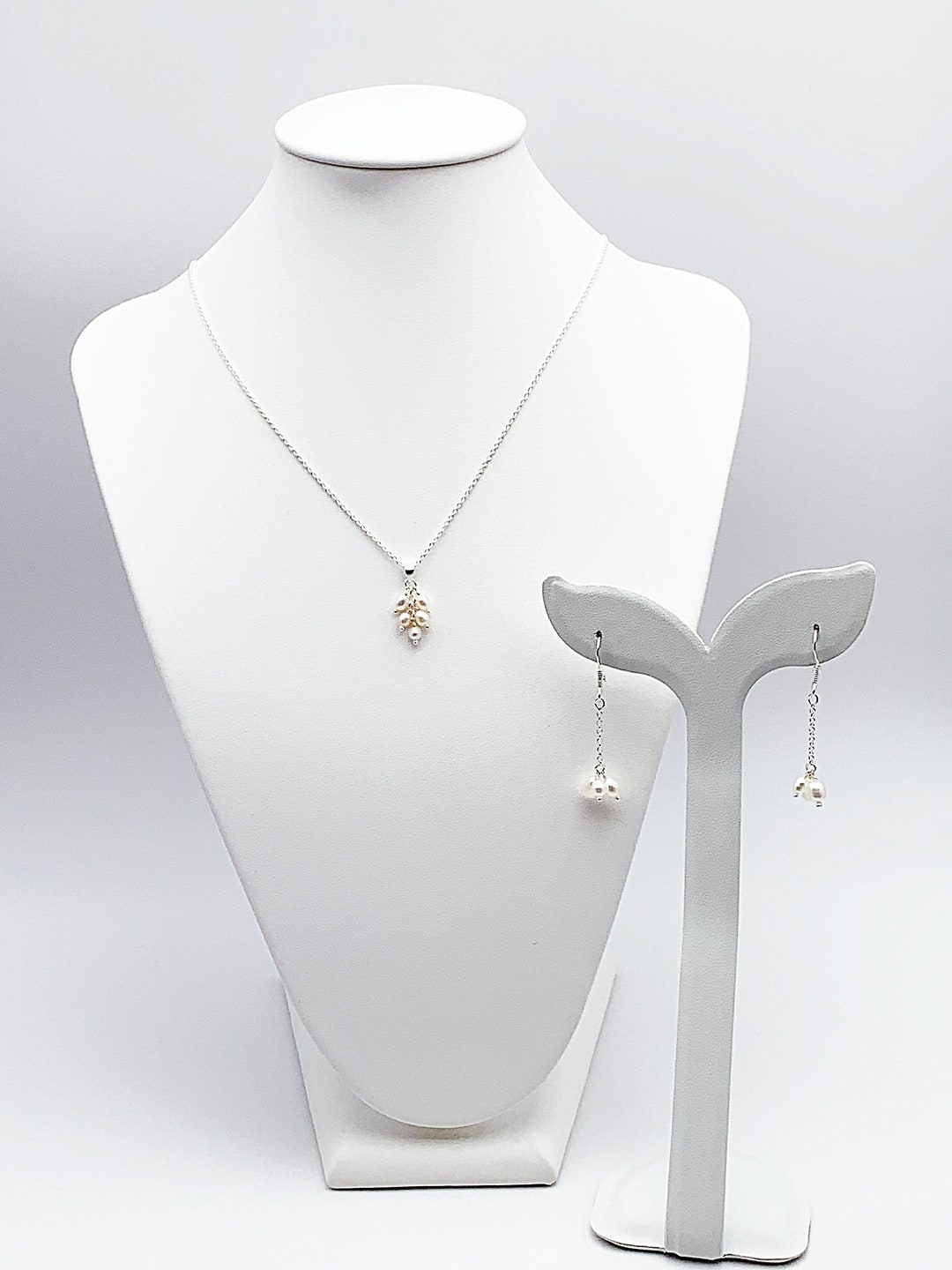 Orecchini A Perno Con Perla D'Acqua Dolce 8mm - Argento 925 - Eterni E Versatili