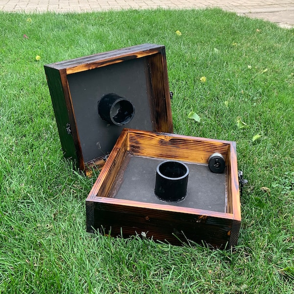 Handmade Washer Game As Carrying Case