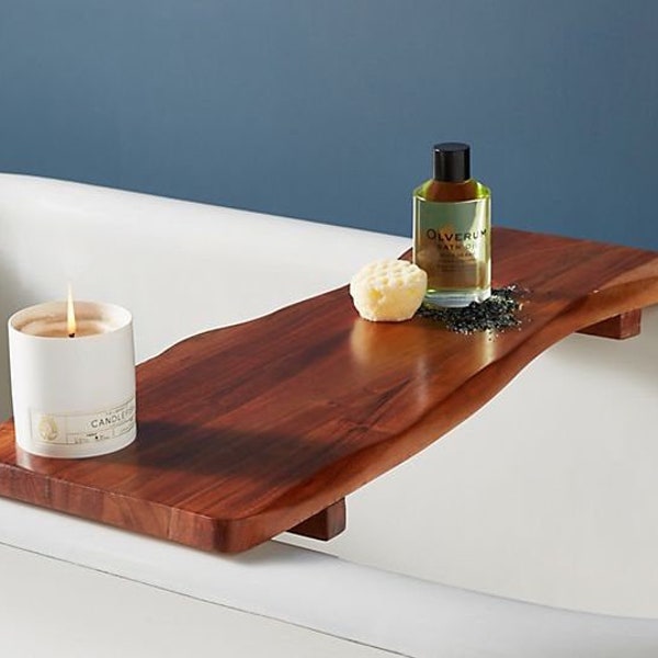 Live Edge Bath Tub Tray/Caddy