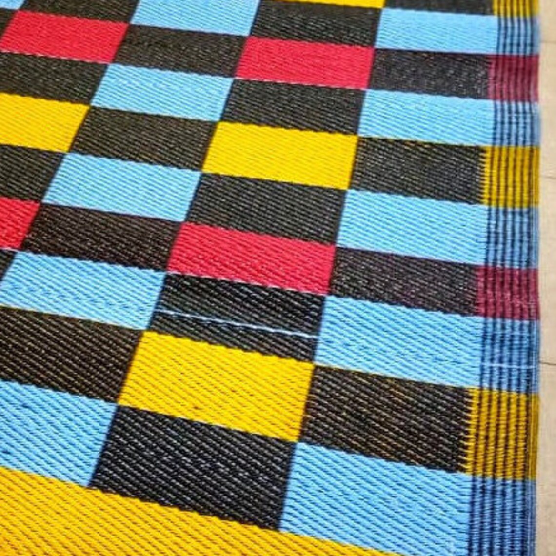 African plastic rug indoor outdoor carpet African plastic Etsy