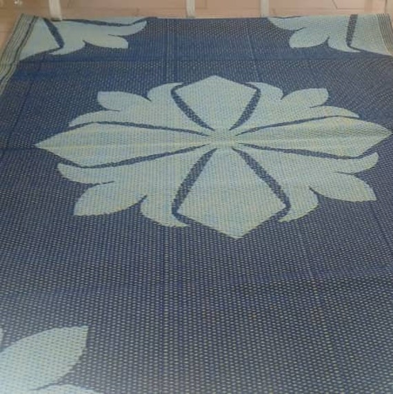 Tapis en Plastic Africain Outdoor, Indoor, Xxl
