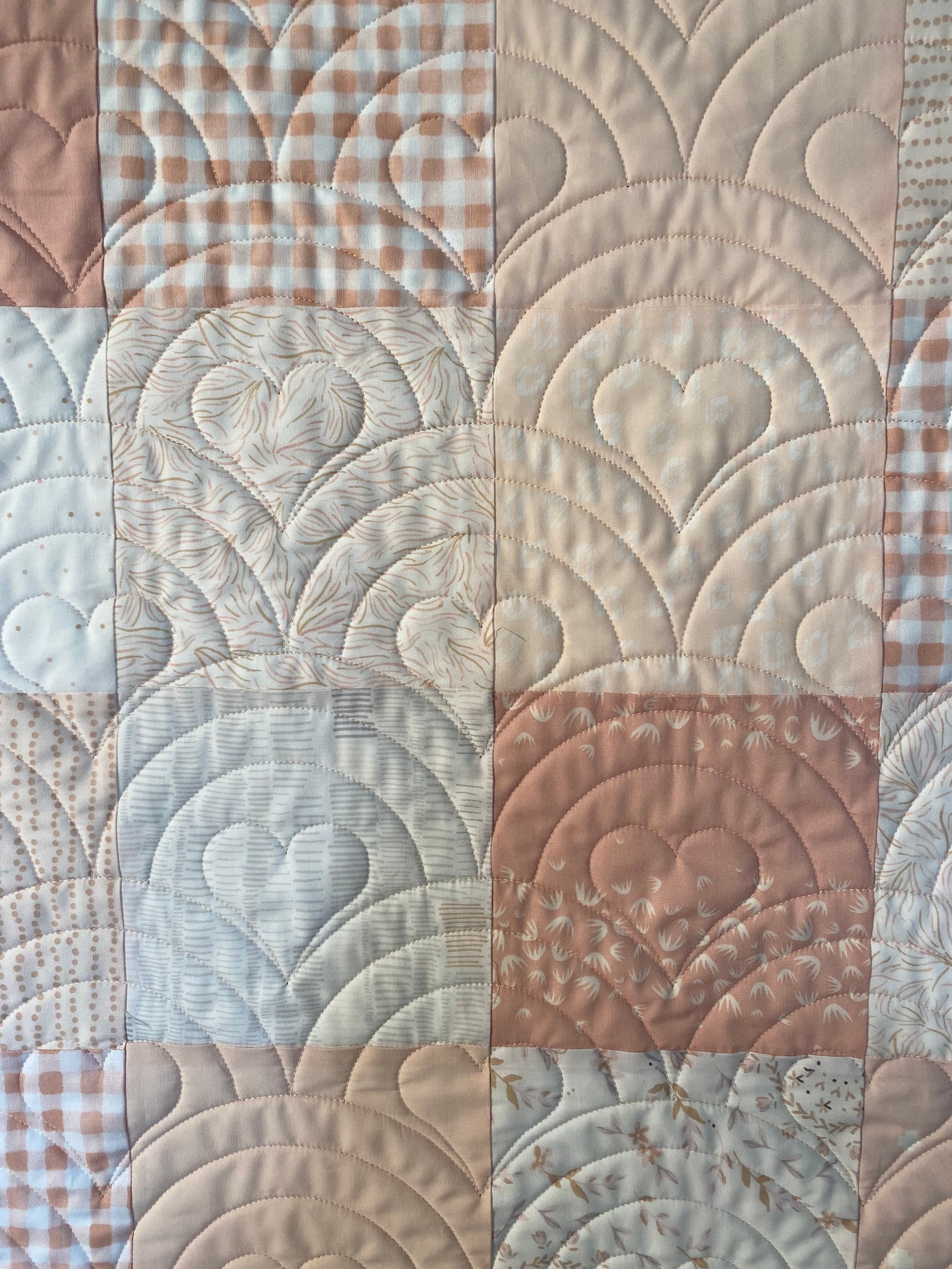 Blush Pink Ballerina Fusion Toddler Quilt Etsy