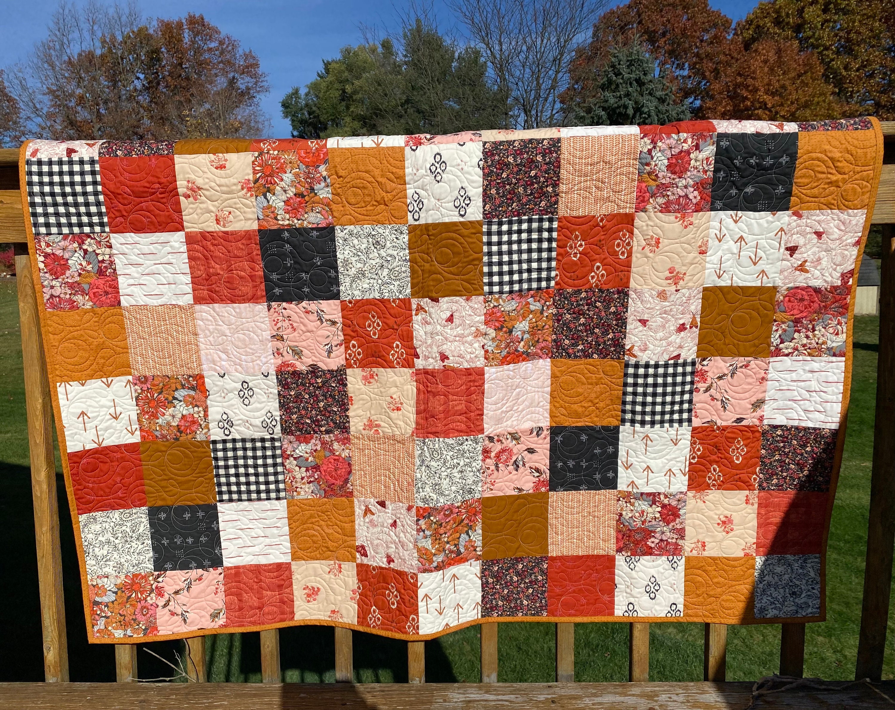 Bubbles Mod-Improv Color Pop Lap Quilt « modafabrics