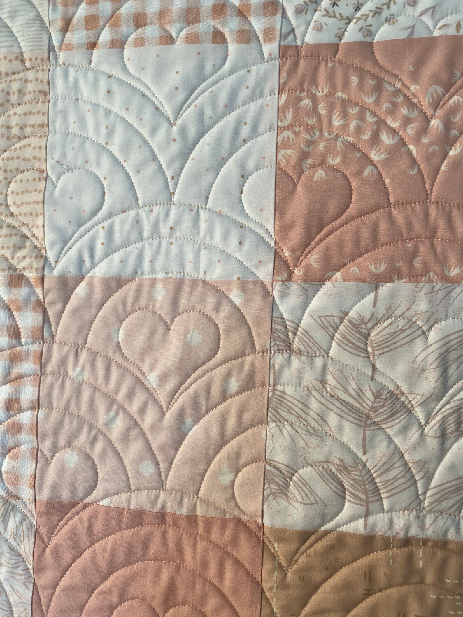Blush Pink Ballerina Fusion Toddler Quilt Etsy