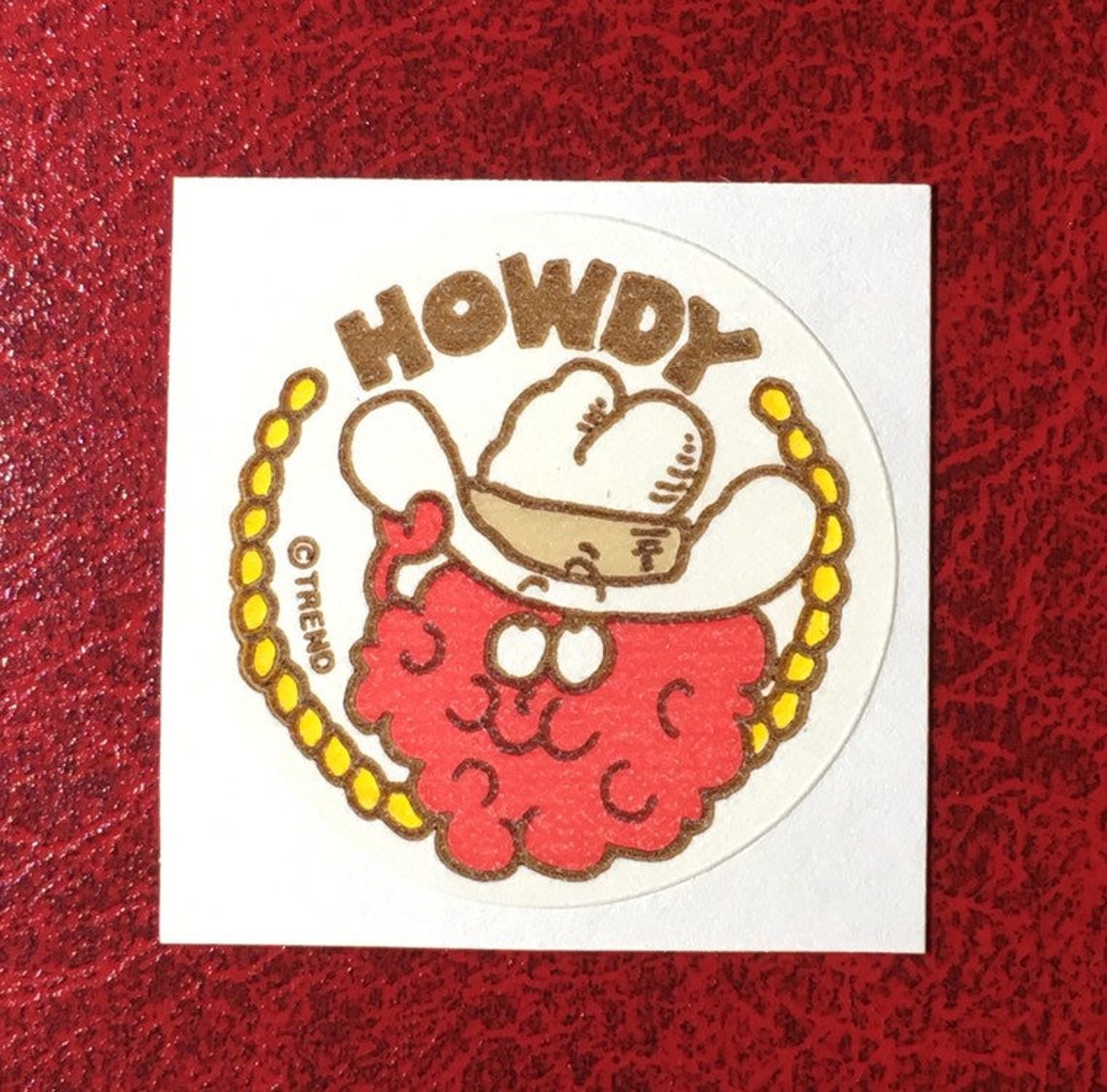 Vintage Matte Trend Scratch and Sniff Sticker 80s Great Etsy