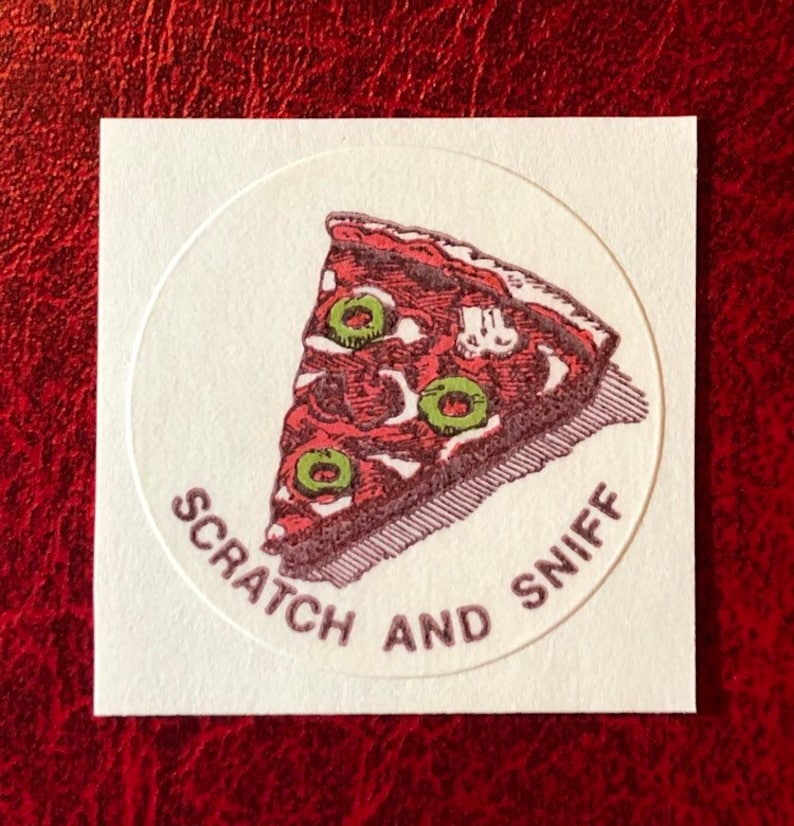 Cherry Mint Condition!! Vintage CTP MATTE Scratch /& Sniff Stickers