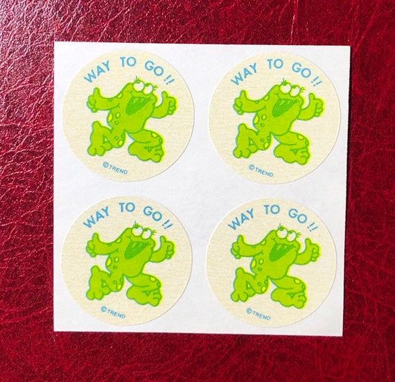 LEMON matte Vintage Trend Scratch and Sniff Stinky Sticker
