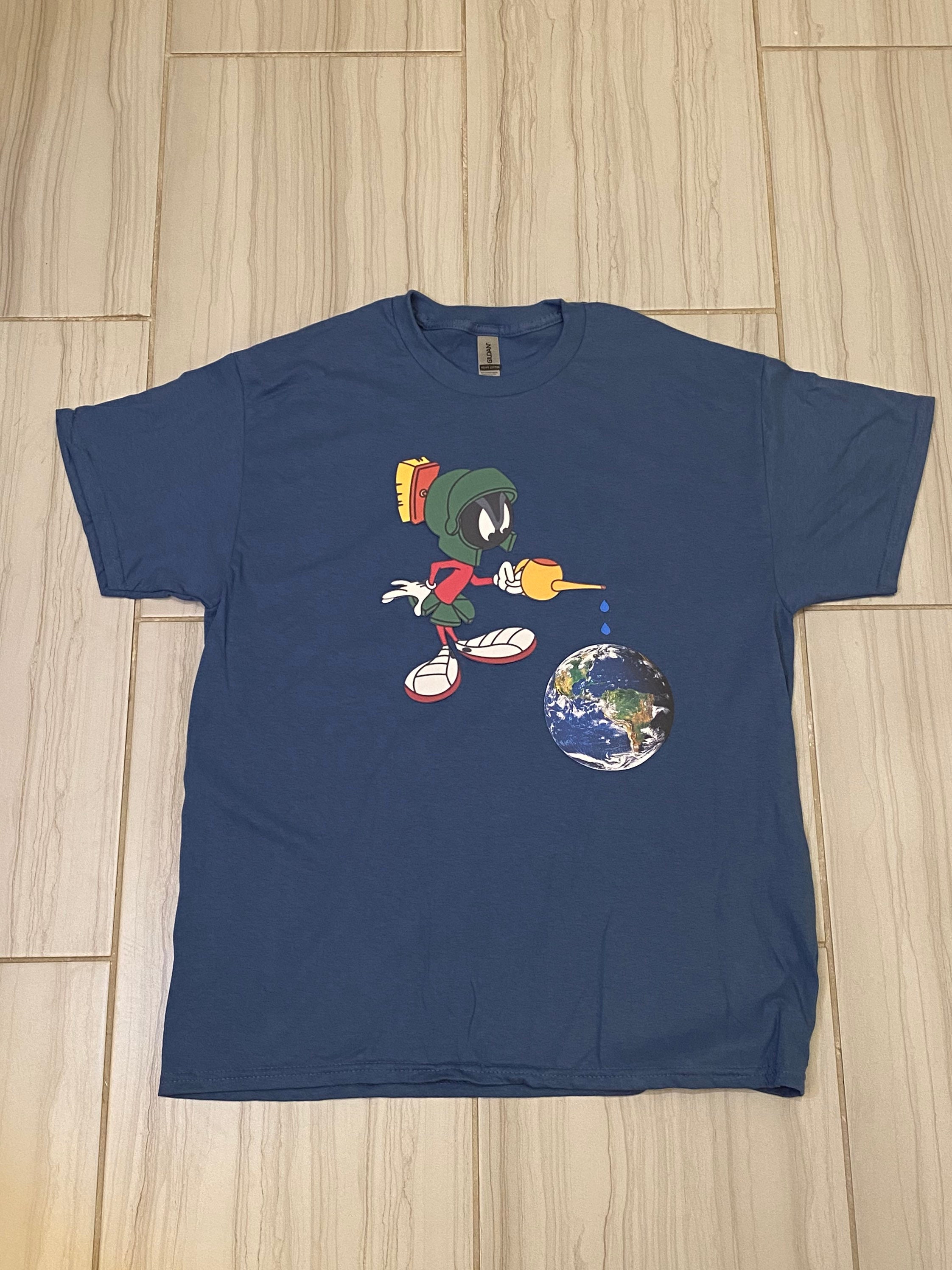 Vintage Style Marvin the Martian Graphic T-shirt - Etsy