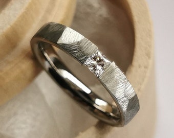 Diamond Tension Ring | Etsy Diamond Tension Ring | Etsy