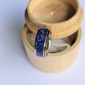 Titanium spinner ring "Nebula" product logo