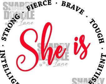 Download Strong woman svg | Etsy