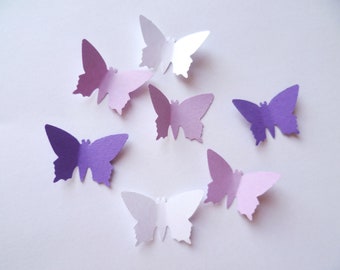 120 butterflies scatter parts punched parts