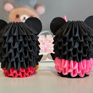 3D Origami Paper Figure Mickey Mouse image 6