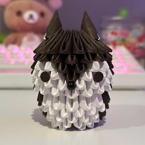3D Origami Dog