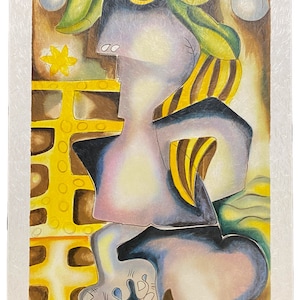 Alexandra Nechita 2003 Signed Limited Edition Lithograph Narcissus And Echo