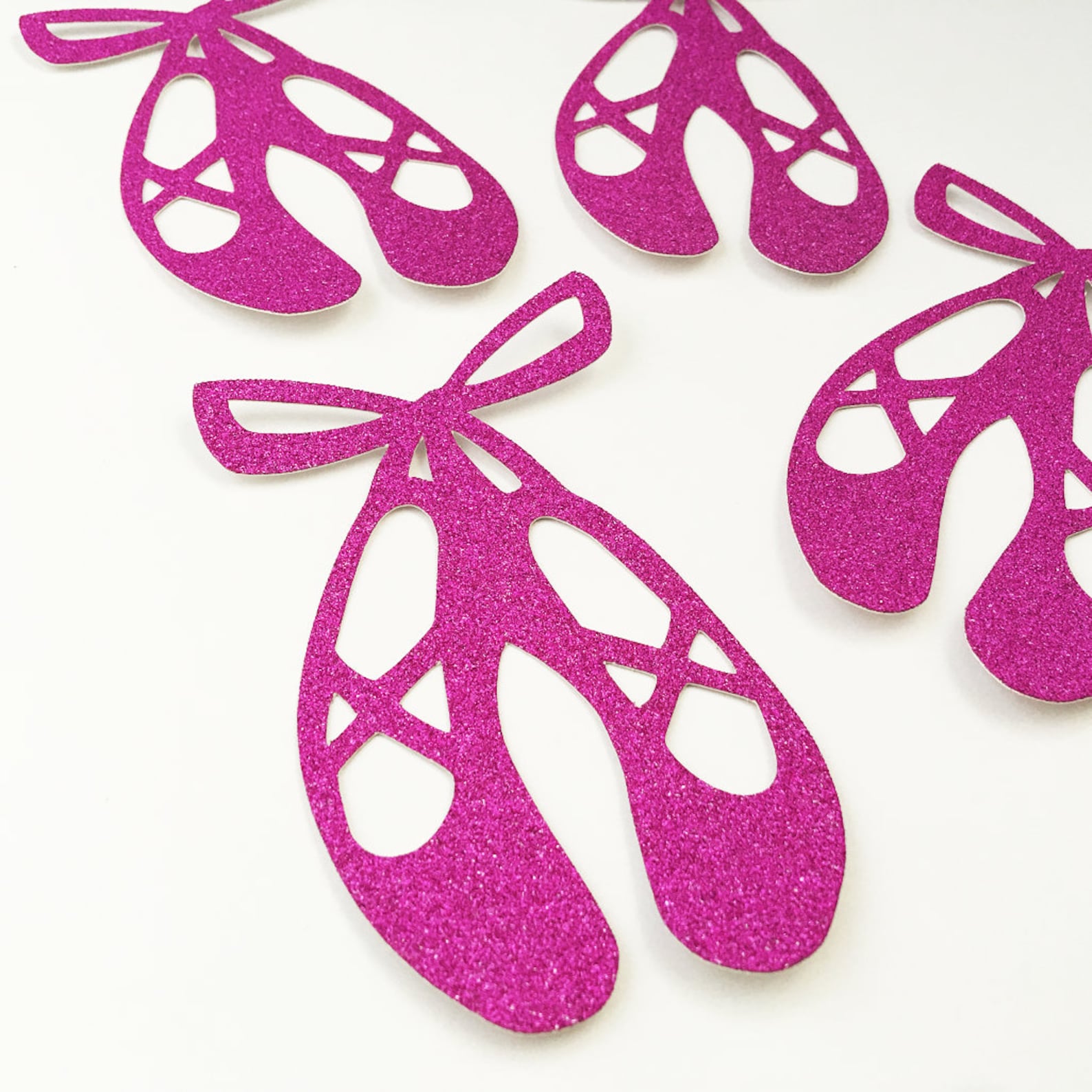 ballet shoes craft party confetti