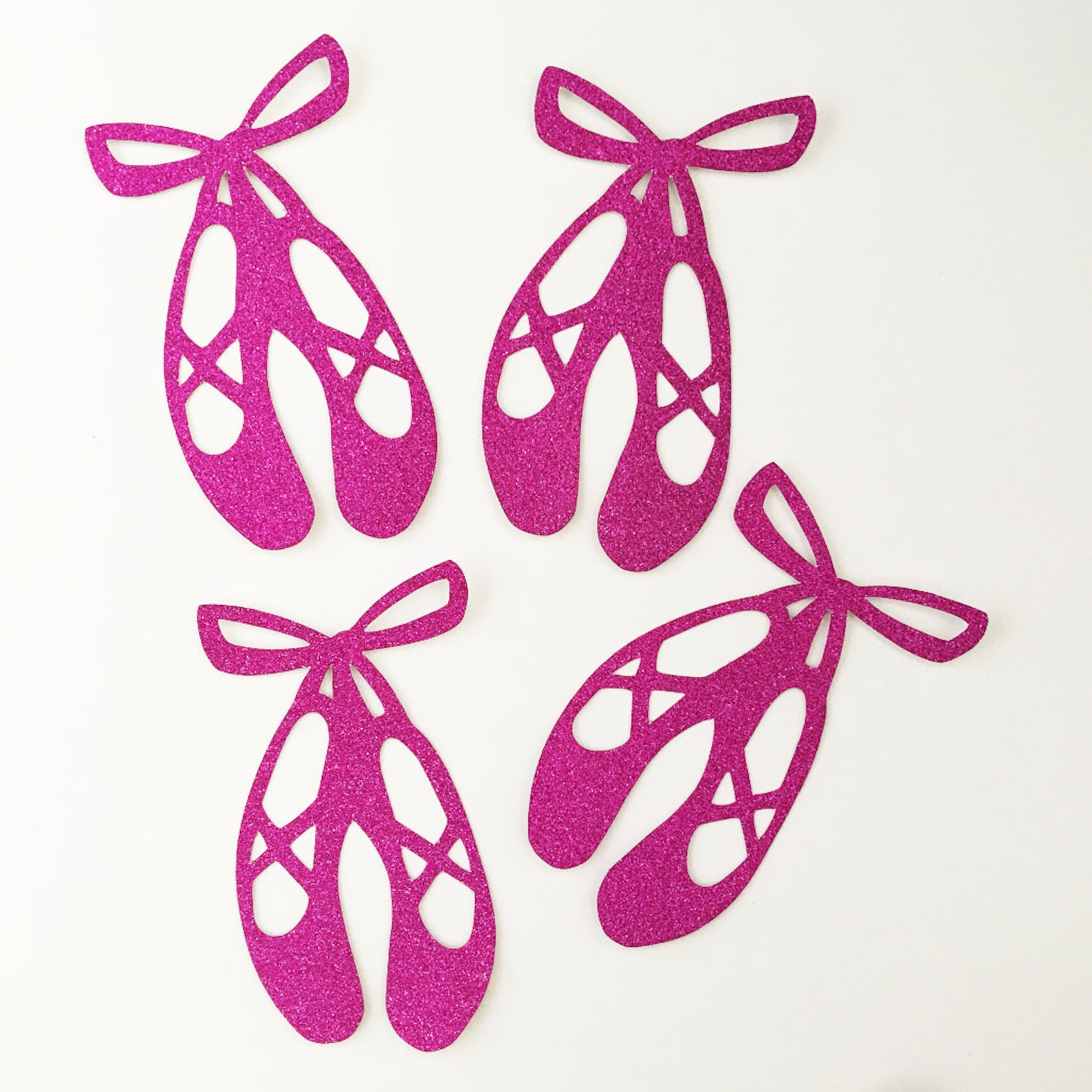 ballet shoes craft party confetti