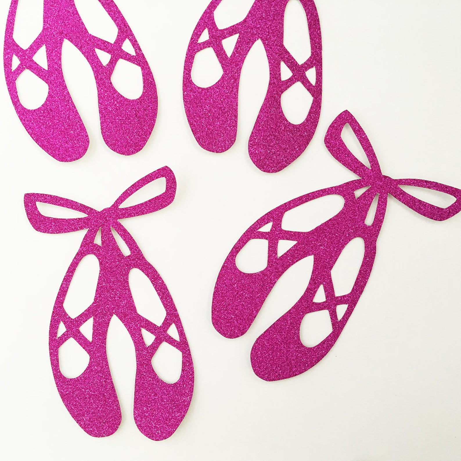 ballet shoes craft party confetti