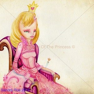 Grußkarte von - die Prinzessin und ihr Herz© - für jede Gelegenheit - leereinnen von der Prinzessin und die Pee© Buch geschrieben von Sandra Roe