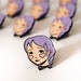 Sweet Cheeks Cute Enamel Pin - Etsy