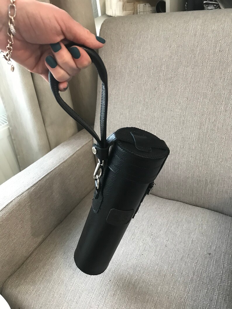 A4 Document Tube 8cm . Documents Bag. Leather Tube Case. Case Etsy