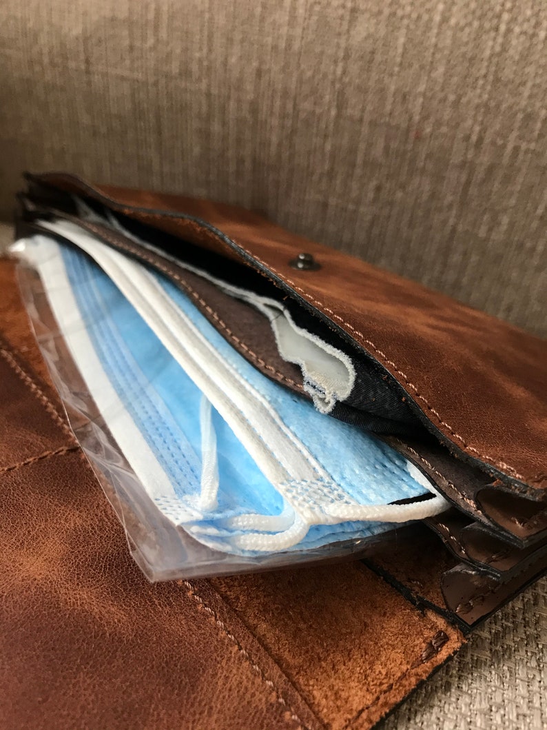 Face Mask Organizer Case Holder for Face Masks From Genuine Etsy