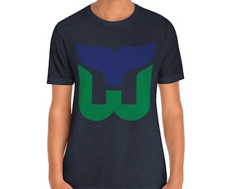 Vintage NHL (The Game) - Hartford Whalers Spell-Out T-Shirt 1990s