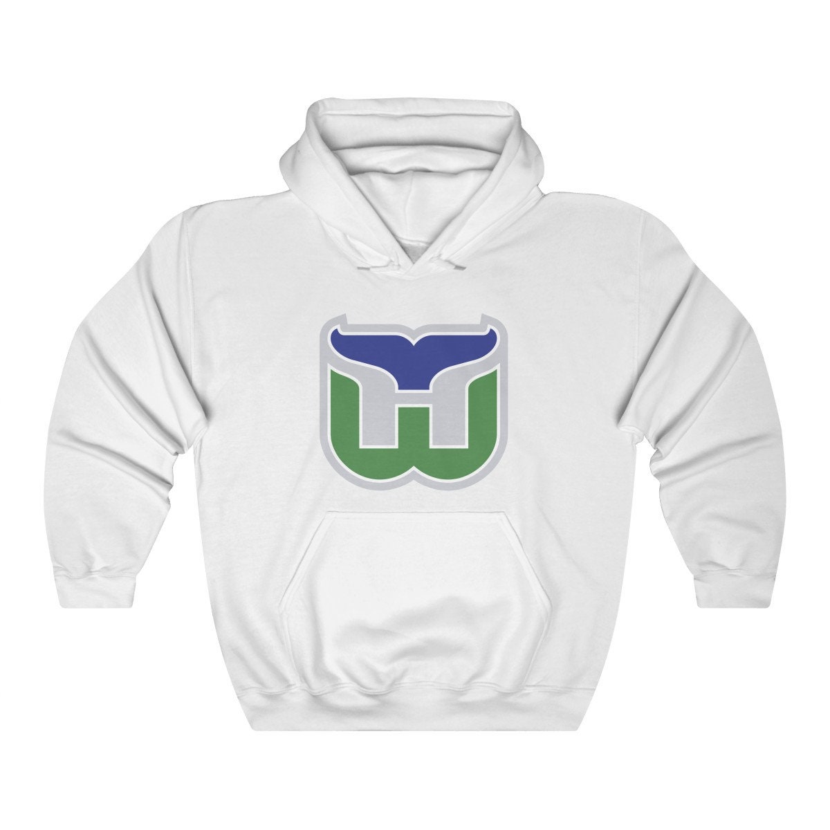 NHL Hartford Whalers Men's Hat Trick Vintage Laced Hoodie - S