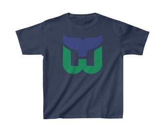 Kids Hartford Whalers Hockey T-shirt 