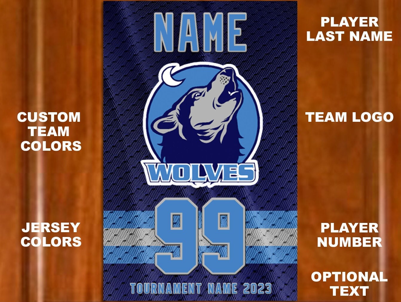 Custom Tournament Hotel Door Signs - 11