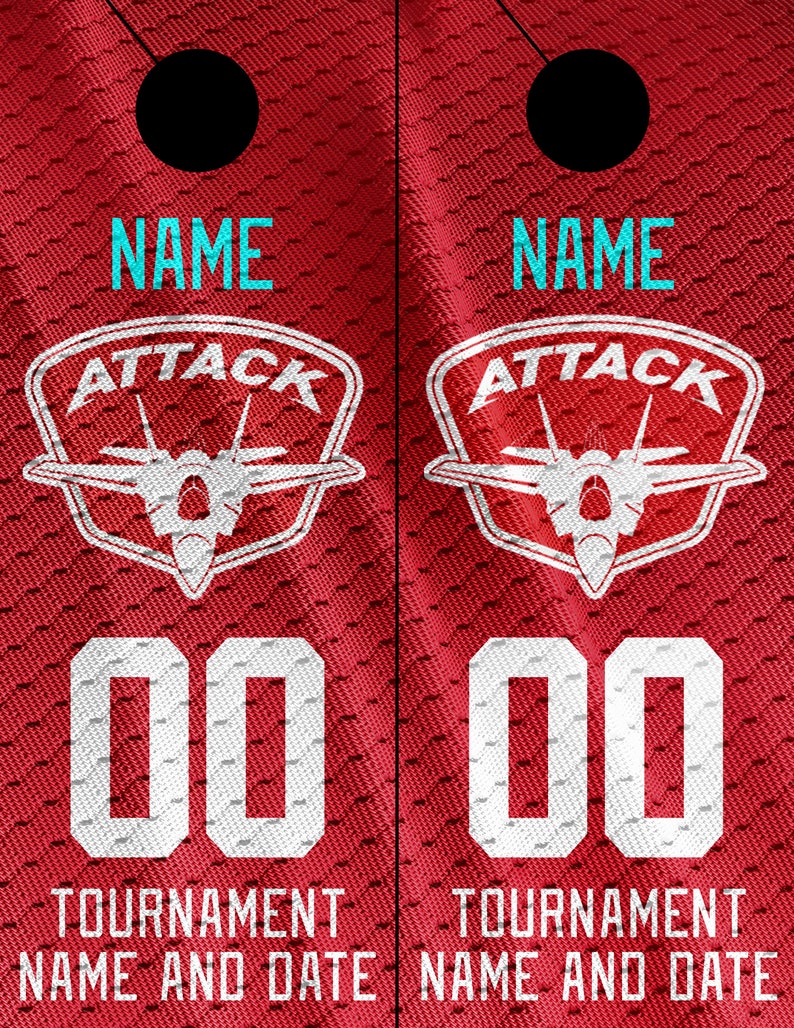 Hockey/sports Tournament Door Hangers Personalized With Name, Jersey