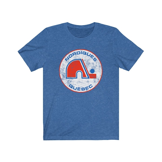 Quebec Nordiques Old Time Hockey Vintage T-Shirt Men's Size-XL Made In  Canada