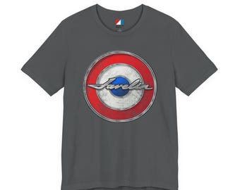 AMC Javelin Bullseye Logo Tee | Vintage Look Car Enthusiast T-Shirt - American Motors