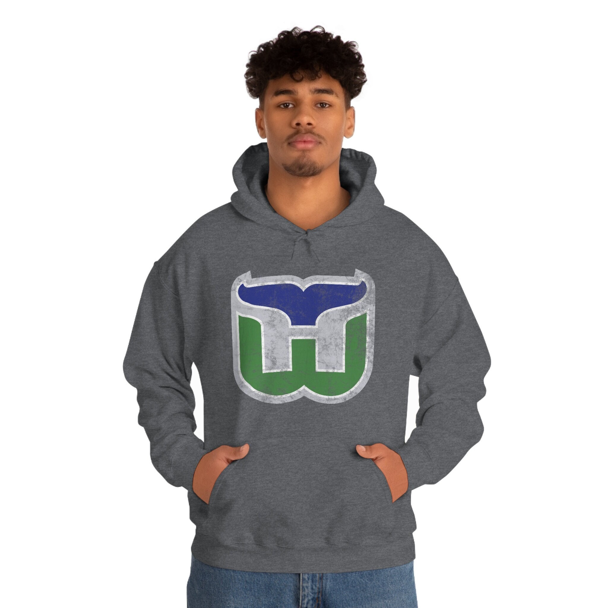 47 Men's Hartford Whalers Vintage Rockaway Lacer Pullover Hoodie,  Multicolor, Medium at  Men's Clothing store