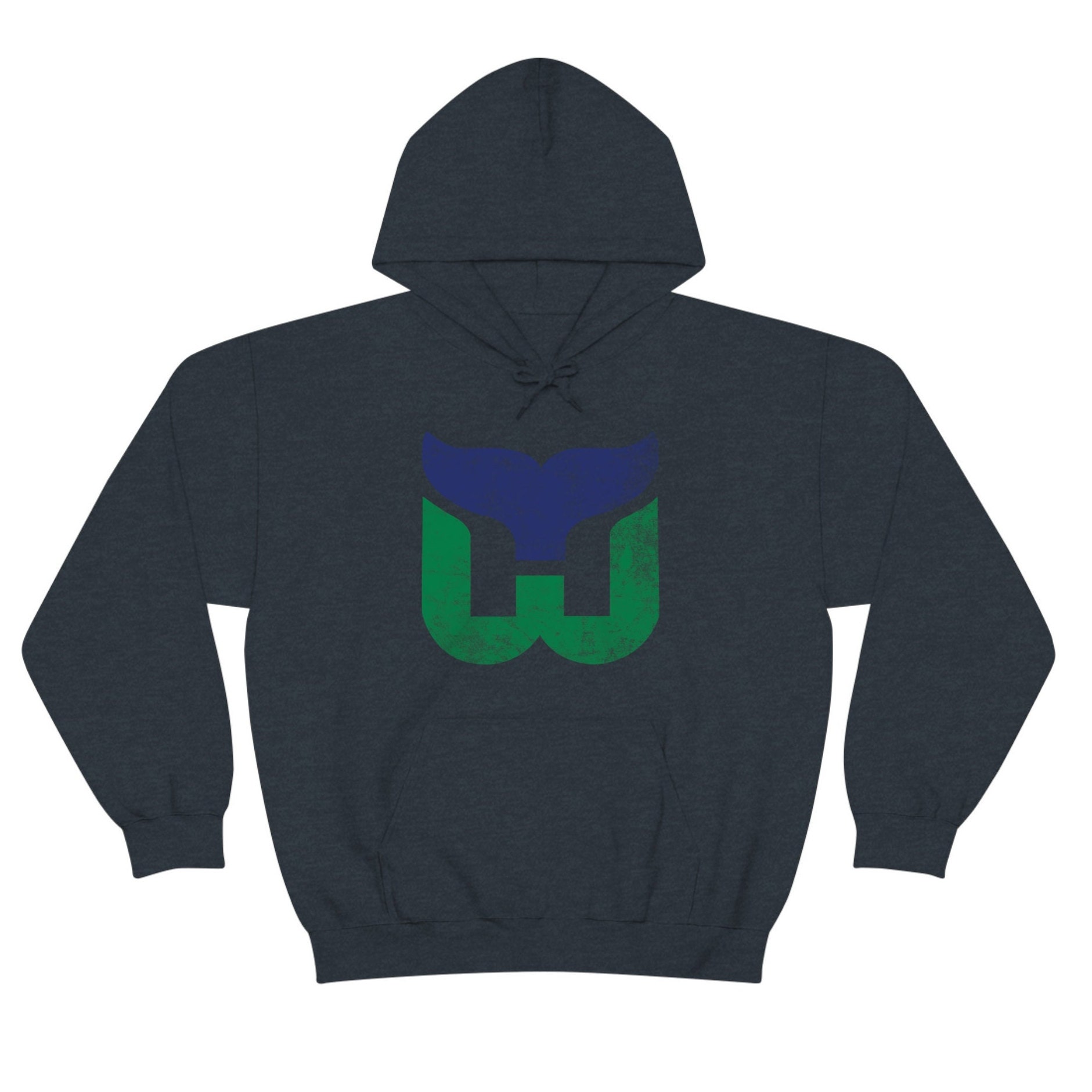 Hartford Whalers Worn No Outline Logo Vintage NHL Retro Hockey - Etsy