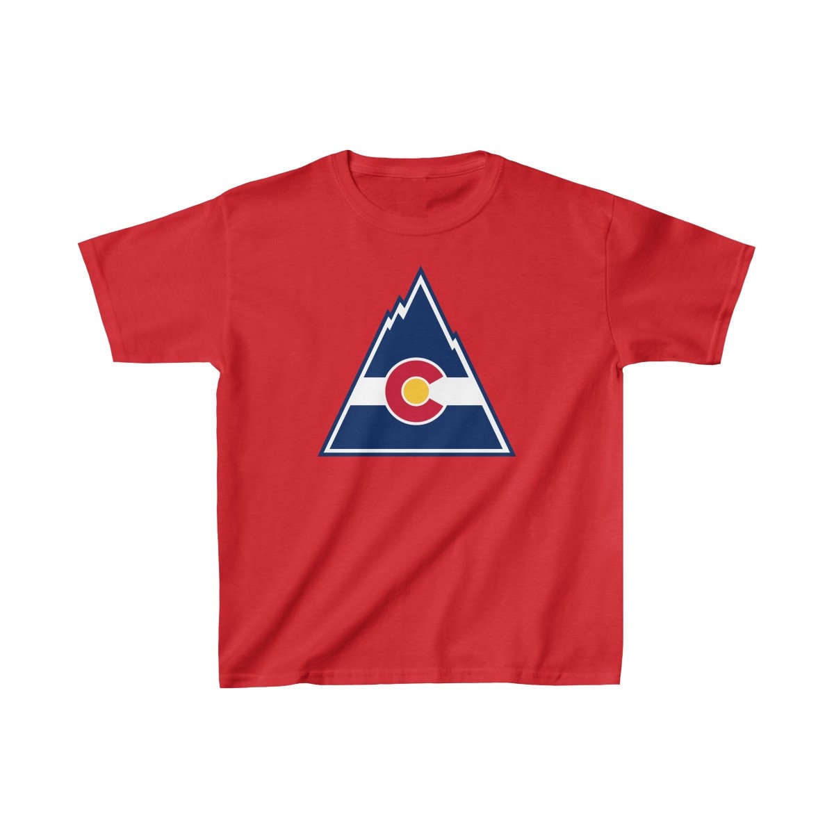 Kids Colorado Rockies Hockey T-shirt Retro Vintage Old Time -  Israel