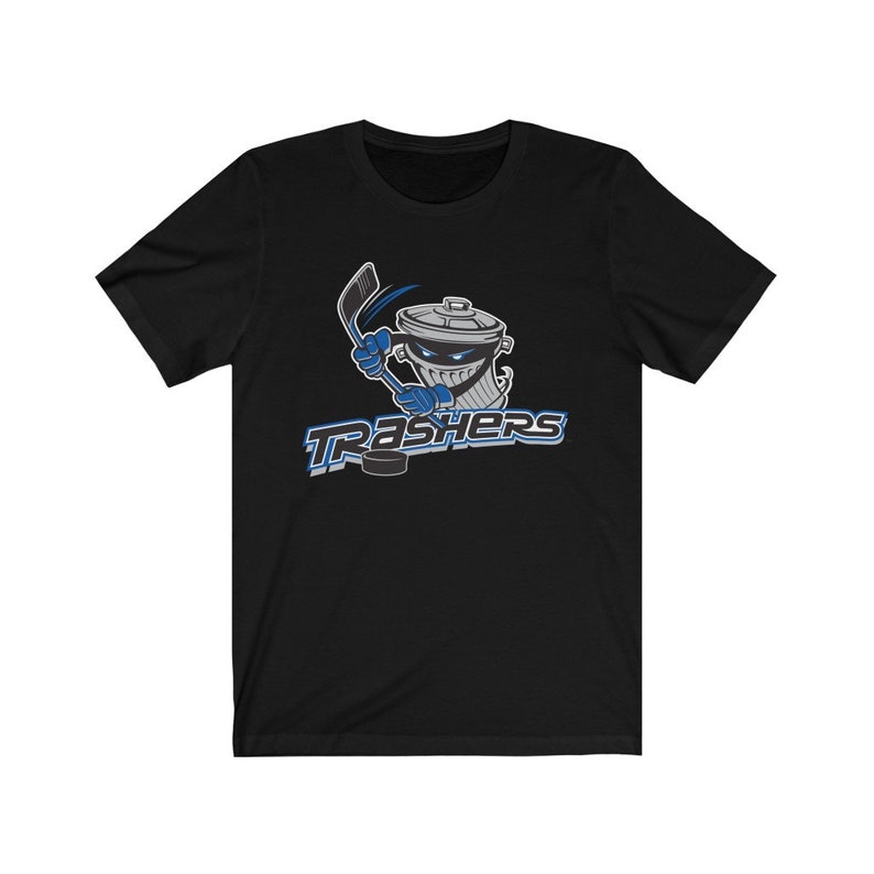 Danbury Trashers Hockey T-shirt Defunct Hockey Team UHL - Etsy