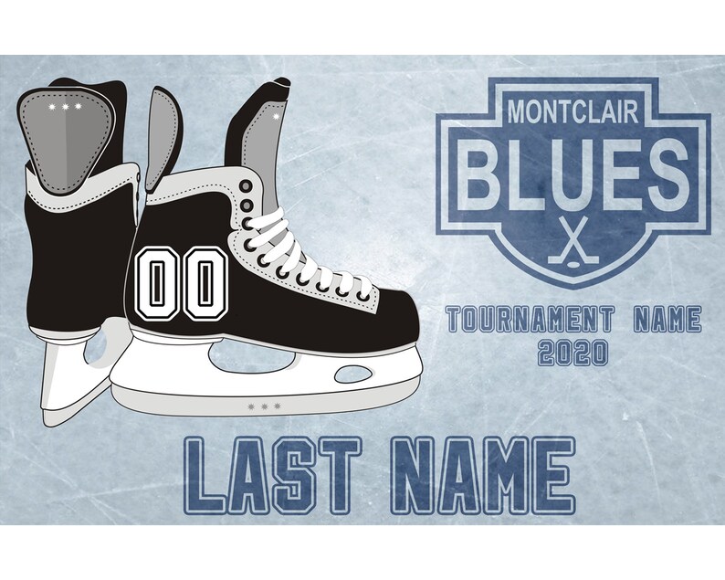 Hockey Tournament Hotel Door Signs Personalized With Name Etsy