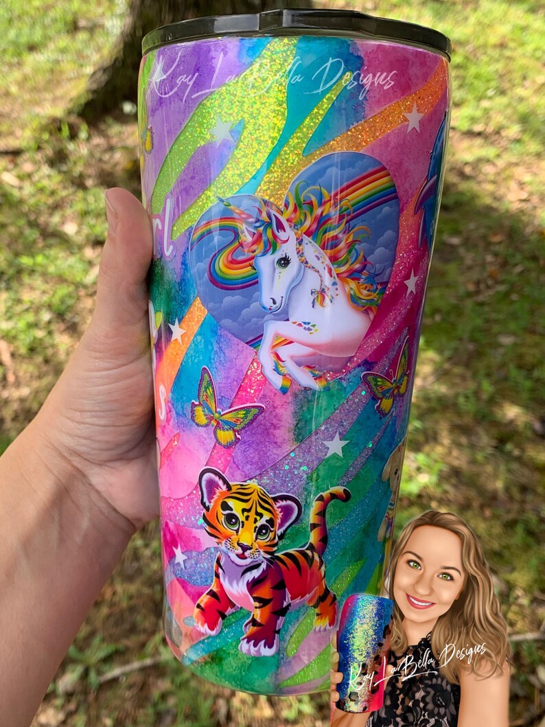 Lisa Frank Tumbler 