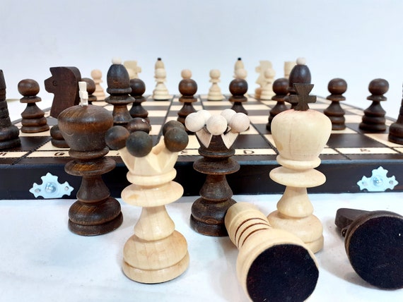 Wood and Resin Chess Set — MDA Woodwork | Unique Handmade Wooden Goods