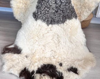 Natural Sheepskin Rug, Genuine Colors, Sofa Throw, Chair Cover