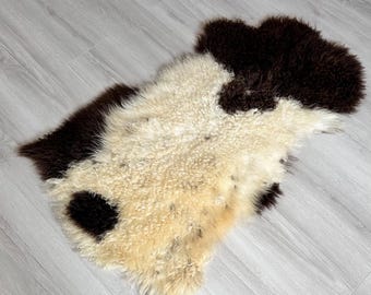 Natural Sheepskin Rug, Genuine Colors, Luxury Throw, Sofa Chair Cover