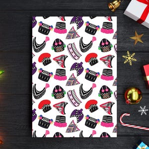 Hmong Hat Greeting Card Hmong Design Gift for Hmong woman, sister, friend, aunt, wife, grandma