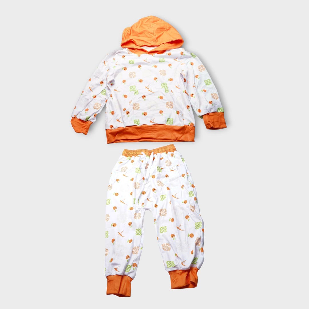 2 Piece Hmong Design Hoodie With Orange Print and Qeej Gift for Kids Hmong Present - Etsy